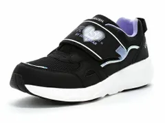 【moonstar】LUVRUSH LV 1238 BLACK ムーンスター ラブラッシュ ブラック 子供靴 キッズ スニーカー スーパースター 抗菌防臭 軽量 運動会 女の子 ジュニア シューズ