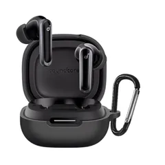 【新着商品】耐衝撃 キズ防止 装着充電可能 落下防止 全面保護 ケースシリコン製 軽量小型 P40i Soundcore Anker カラビナ付き(ブラック) For YAODLE