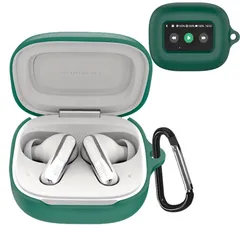 【在庫処分】装着充電可能 耐衝撃 キズ防止 落下防止 全面保護 軽量小型 ケースシリコン製 3 BEAM LIVE カラビナ付き(グリーン) JBL For YAODLE