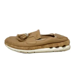 FERRAGAMO/SalvatoreFerragamo(サルバトーレフェラガモ) フラットシューズ 7M レディース - ベージュ レザー