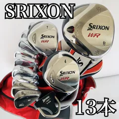 豪華 13本 DUNLOP ダンロップ SRIXON スリクソン メンズ ゴルフ クラブ セット 初心者 入門 バッグ付き フルセット 右利き パター付 11Y-94