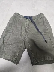 グラミチ カーキ ショーツ ハーフパンツ S