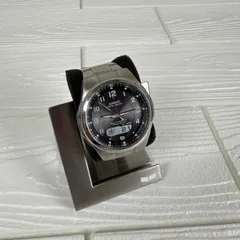 稼動品 CASIO カシオ WAV-M600 電波ソーラー アナデジ メンズ 腕時計 260107B3-22J