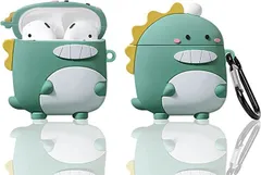 【新着商品】収納 全面保護 シリコンカバー バッグ 漫画 かわいい3D 着装まま充電可能 シリコン 軽量耐衝撃 エアポッド Proカバーシリコンケース 紛失防止 3 / (Airpods 1/2 ケースAirpods 3) AirPods