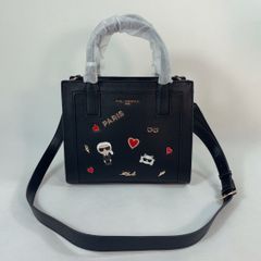 新品タグ付】カール ラガーフェルド ハンドバッグ 本革 - メルカリ