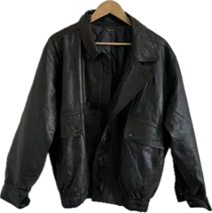 DD131 【美品】LANCELランセル　レザージャケット　アウター　ブラウン　羊革　メンズ　Lサイズ