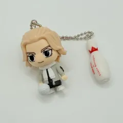 東京リベンジャーズ ラウンドワン 佐野万次郎 マイキー ミニフィギュア キーホルダー 東京リベンジャーズ グッズ