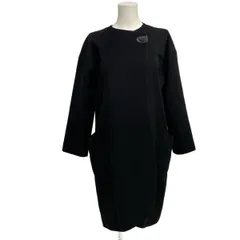 HERMES(エルメス) コート サイズ36 S レディース - 黒 ノーカラー/セリエボタン/秋/冬 カシミヤ