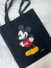 ディズニー ミッキーマウス ブラック エコバッグ