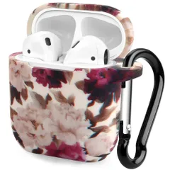 【数量限定】AirPods ケース エアポッド カバー ワイヤレス充電対応 シリコン シリコーン 全面保護 耐衝撃 キズ防止 AirPods 2/1適用 カラビナ キーチェーン スポーツ 8#1012JP (#5)