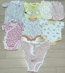 状態良し 0-6ヶ月 夏ベビー服 ボディスーツ Swaddleup スワドルアップ 含む 8点 まとめ