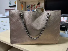 チェーンショルダーバッグ キルティングトートバッグ BRONN レディースバッグ