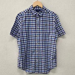 XL(18-20) 新モデル POLO RALPH LAUREN ポロラルフローレン ギンガムチェック 半袖 シャツ N2322