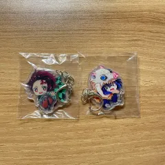 鬼滅の刃 竈門 炭治郎 伊之助 キーホルダー
