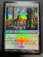 MTG 寺院の庭 日本語 Foil 初版 ラヴニカ RAV Temple Garden 裏面
