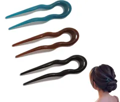 【数量限定】おしゃれ ヘアアクセサリー シンプル ひらうち シンプル マジェステ 髪飾り 髪留め おしゃれ 3点セット U字シェルコーム 一本挿し ヘアアクセサリー 簪 LeTradeJP