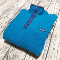 【size M】USA製 80s patagonia シンチラスナップT 初期型 三角タグ synchilla snap-t 25541