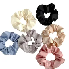 【人気商品】入学式 ヘアアクセ 女性 っぽい 通学 レディース 大人 大人 子供 通勤 る高弾性 可愛い かわいい 髪留め プレゼント 髪飾り 髪飾り 女の子 髪ゴム 混合色 シンプルさ 6個セット ヘアゴム