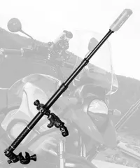 Kaedear(カエディア) バイク アクション カメラ マウント ロッド オートバイ ウェアラブルカメラ バイク用 カメラ固定用 アルミ製 アクションロッド KDR-QG2