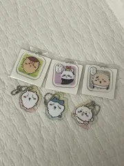 まとめ未開封) ちいかわ ハチワレ くりまんじゅう モモンガ ラッコ アクリル キーホルダー まとめ