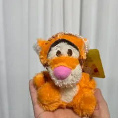 ヴィンテージトイキャラクターグッズ 懐かし漫画ぬいぐるみ ディズニー クマのプーさん タイガー キーホルダー