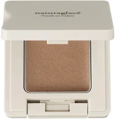 ナチュラグラッセ(naturaglace) タッチオンカラーズ(パール) 04P ブラウン 指塗りマルチカラー アイシャドウ 2.0グラム (x 1) [04P ブラウン]