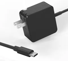 65W USB-C 充電器 PD PPS対応 ノートPC用ACアダプター GaN採用 折畳プラグ 軽量 小型 タイプC 急速充電器 20V 3.25A ノートパソコン充電器 対応