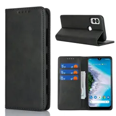 【人気商品】耐衝撃 薄型 軽量 指紋防止 スマホケース 耐摩擦 アンドロイドワンS9/S10 京セラ 横置きスタンド機能 収納ポケット ICカード 財布型カバー KC-S304 edition SANGA Digno for for for ブラック 内蔵マグ