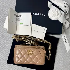 シャネル GOLD ボール ( 줄조절) バニティ - 付きチップ