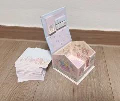 全商品2月まで出品 サンリオ リトルツインスターズ ジップメモ帳