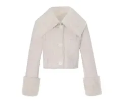 ノットユアローズ リー リバーシブル セーラー ムートン アイボリー S