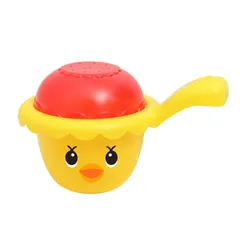 【新着商品】15 x 9 11 cm ベビー手おけ&シャワー アヒル隊長 1860372 パイロットコーポレーション