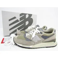 New Balance ニューバランス スニーカー U998GR GRAY USA製Y サイズ：26.5m★SH8375