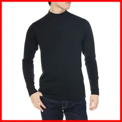 長袖 厚手インナーハイネックシャツ 防寒着 暖かい あったかインナー 綿100% ロングTシャツ ロングスリーブシャツHM4-Q507Aメンズ Hanes(ヘインズ)