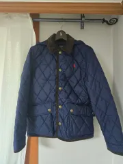 ポロ ラルフローレン キッズ フード キルティング ジャケット L(14-16)