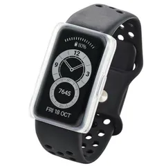 エレコム HUAWEI Band 6 ケース カバー フルカバー ソフト 耐衝撃 側面 液晶 全面保護 スマートウォッチ ファーウェイバンド6 クリア ELECOM 【定形外郵便にて発送】【5営業日以内発送】