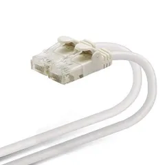 エレコム CAT6 GigabitやわらかLANケーブル 3m(ホワイト)