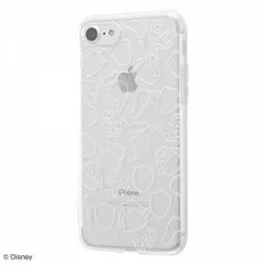 iPhone SE 第3世代 第2世代 8 7 TPUソフトケース ディズニー ドナルド カバー クリア 【定形外郵便にて発送】【7日以内発送】