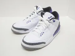 ★3488☆NIKE ナイキ CT8532-105 AIR JORDAN 3 RETRO Dark Iris スニーカー　26.5㎝