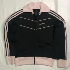 アディダス ブラック ピンク トラックジャージ 必須アイテム ジャージ