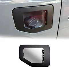 HI-LINE 新型 ジムニー シエラ JB64 JB74 ガソリンタンクカバー フューエルリッド ガラス ステンレス製 給油口 スタム ドレスアップ パーツ カッコ良い 艶消し塗装