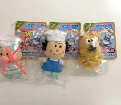 アンパンマン ジャムおじさん バター姉さん チーズ キーホルダー 指 ぬいぐるみ