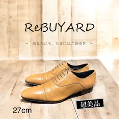 【展示見本品／超美品】REGAL リーガル ストレートチップ レザーシューズ ブラウン 27cm 日本製