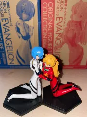 エヴァンゲリオン ヤングエース アスカ レイ フィギュア (まとめ売り)