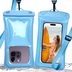 【人気商品】浮き輪 画面操作 iPhone 16 15 通話 14 13 撮影 Pro Max 12 顔認証 11 XR SE IP68認証 Android 7 インチ以下対応 水に浮く タッチ快適 小物管理 お風呂 防水ケース 海 プール 水泳 スマホ 温泉