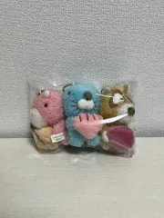 ぼのぼの ぬいぐるみ キーホルダー 3種 セット