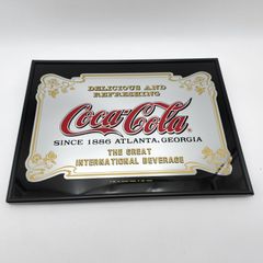1990年製】コカ・コーラ パブミラー 鏡 壁掛け ヴィンテージ風 レトロ