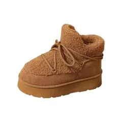 レディーススノウブーツ 防寒用ブーツ 230 255 ショートブーツ PLUSH裏地 防水