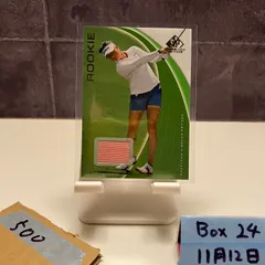 2021-22 Upper Deck SP Game Used Pauline Roussin-Bouchard RC ルーキー Rookie Game-used golf memorabilia ジャージ 女子プロゴルフ カード