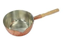 新品・5営業日で発送】丸新銅器 銅フライパン 黄銅ハンドル 24cm 1個